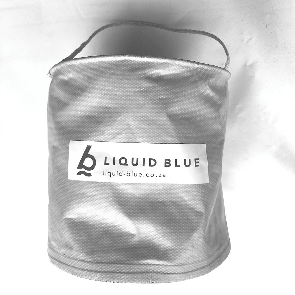 Collapsible Bucket Liquid Blue